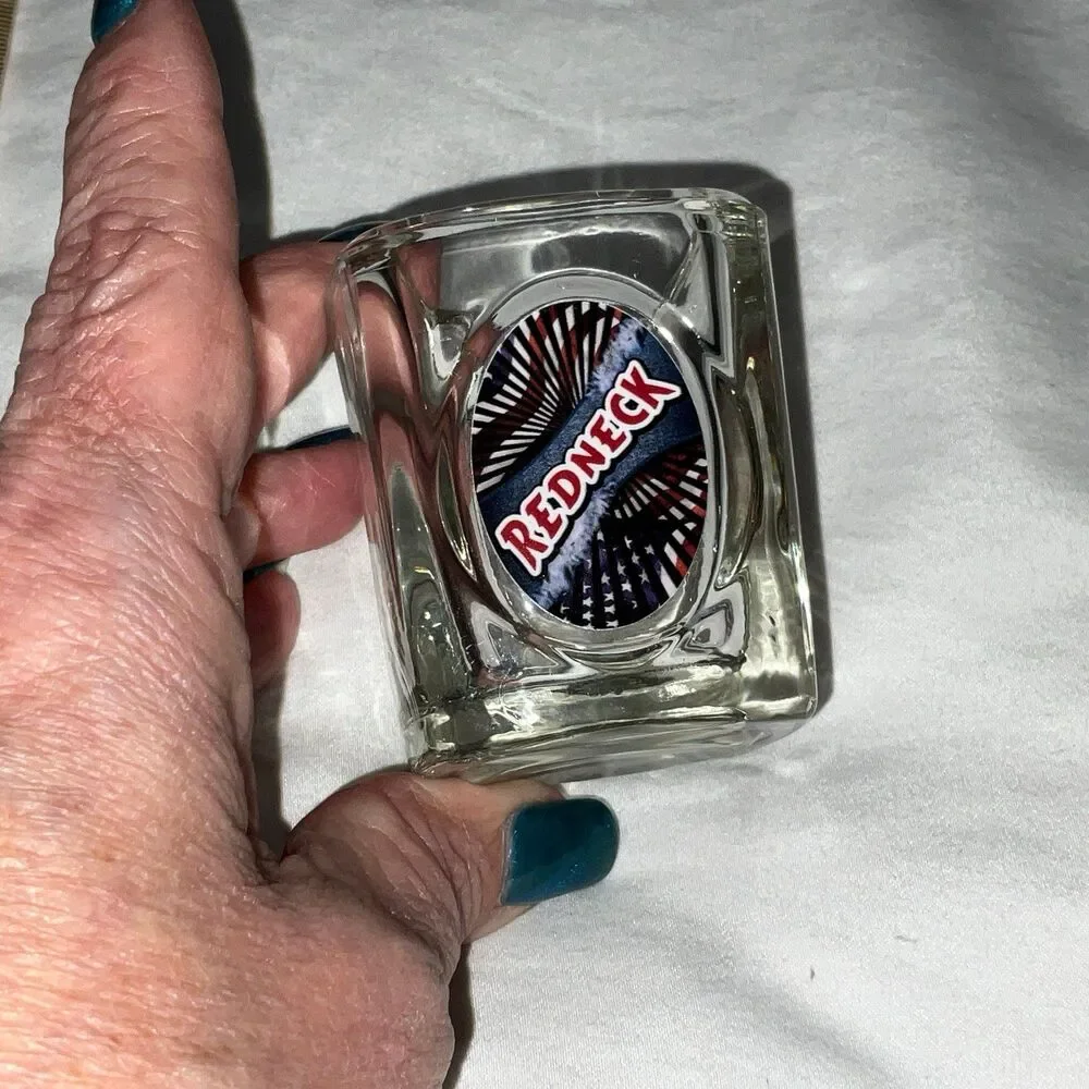 Redneck Shot Glass Very Think Glass Not Dishwasher Microwave Brand New
